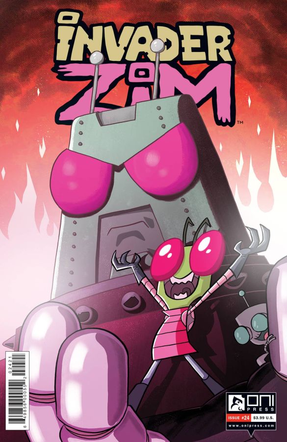 INVADER ZIM #24 DOVE VAR