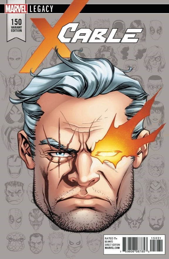 CABLE #150 MCKONE LEGACY HEADSHOT VAR LEG