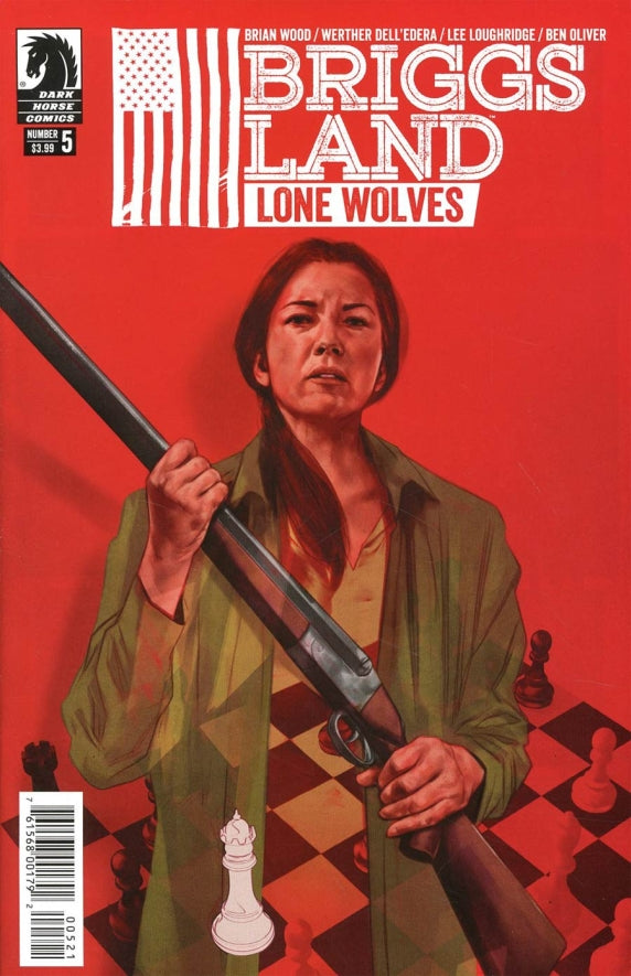 BRIGGS LAND LONE WOLVES #5 (OF 6) VAR OLIVER CVR