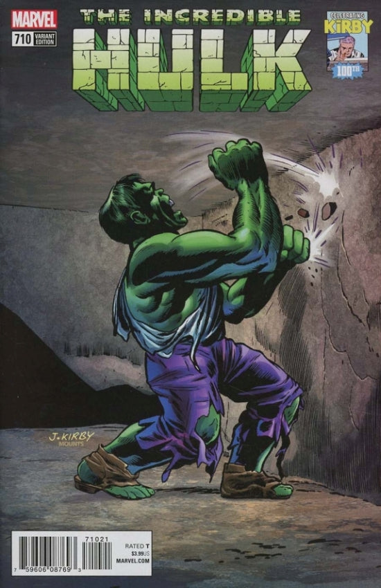 INCREDIBLE HULK #710 KIRBY 100TH VAR LEG