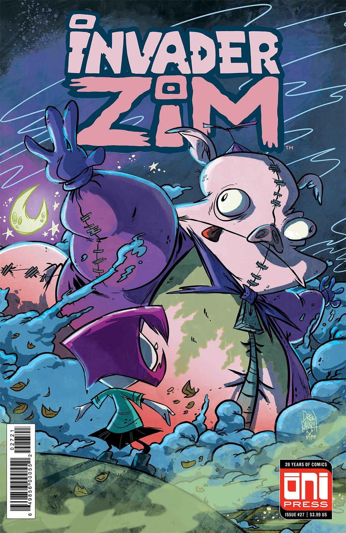 INVADER ZIM #27 INCV VAR RAUSCH