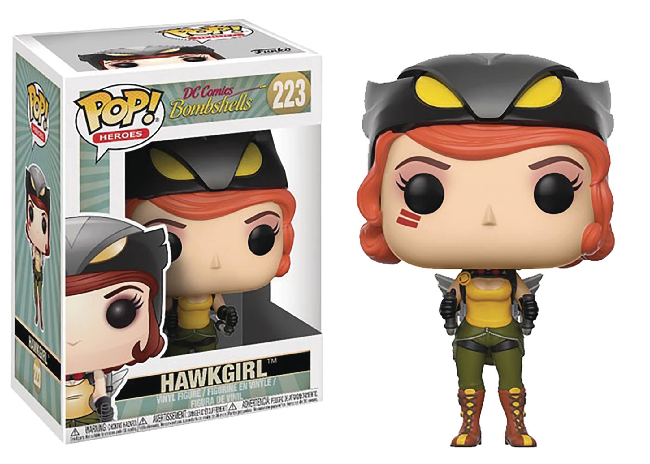 POP DC BOMBSHELLS HAWKGIRL VINYL FIGURE