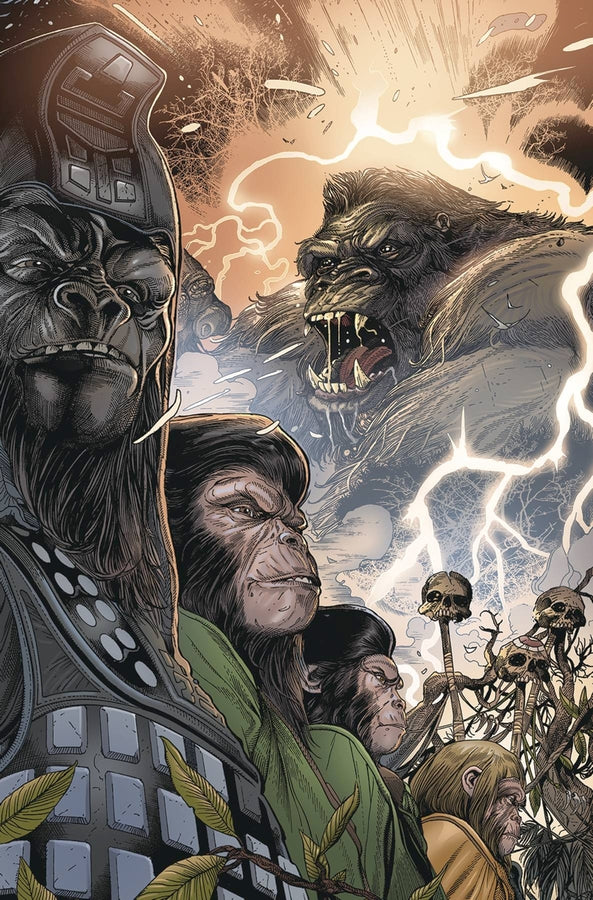 KONG ON PLANET OF APES #4 CONNECTING MAGNO VAR