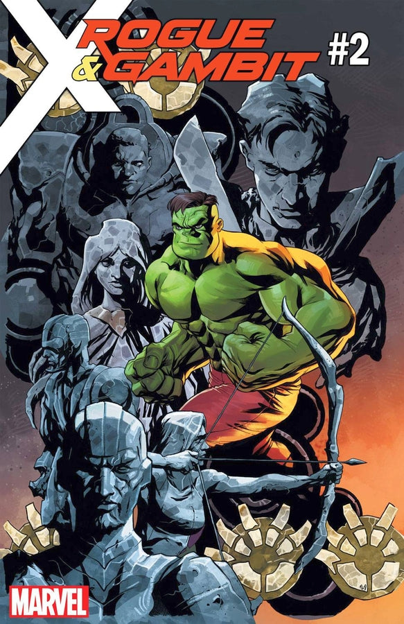 ROGUE & GAMBIT #2 (OF 5) HULK VAR LEG