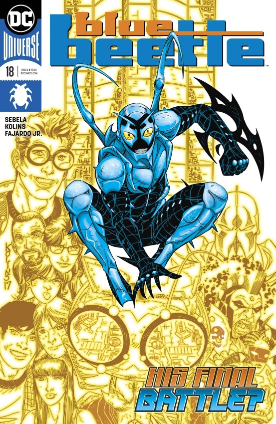 BLUE BEETLE #18