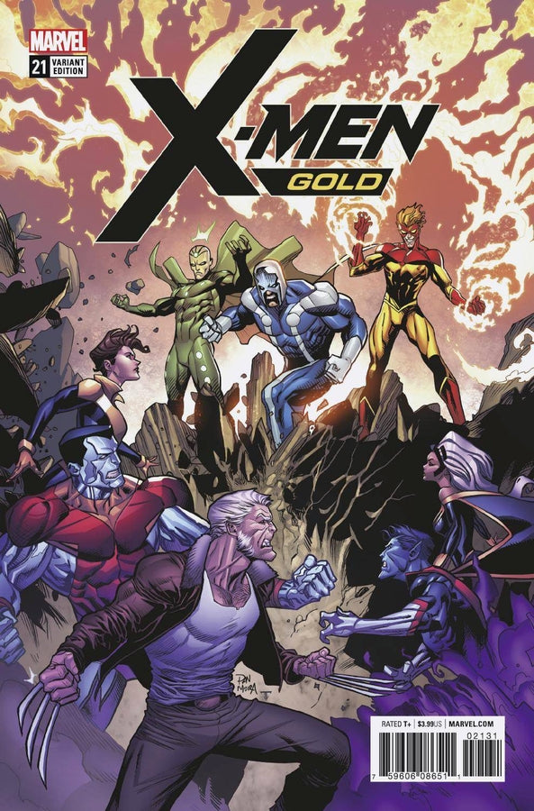 X-MEN GOLD #21 MORA VAR LEG