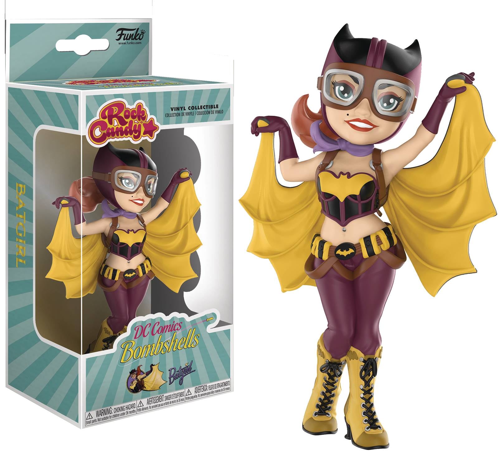 ROCK CANDY DC BOMBSHELLS BATGIRL FIGURE