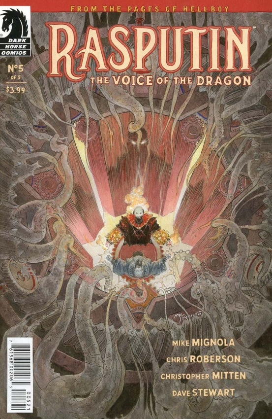 RASPUTIN VOICE OF DRAGON #5 (OF 5) KALUTA VAR