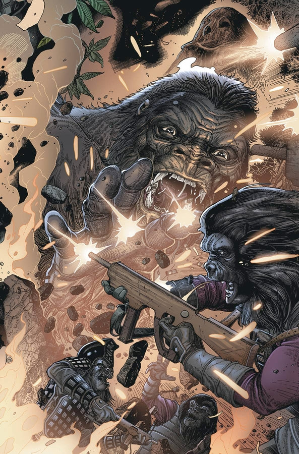 KONG ON PLANET OF APES #6 CONNECTING MAGNO VAR