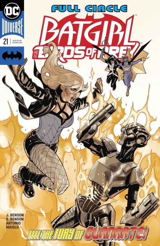 BATGIRL AND THE BIRDS OF PREY #21