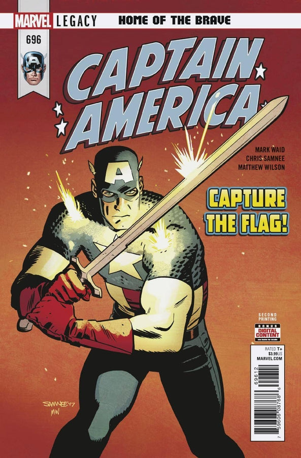 CAPTAIN AMERICA #696 2ND PTG SAMNEE VAR LEG