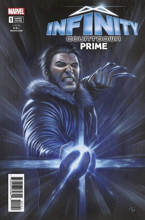 INFINITY COUNTDOWN PRIME #1 LOGAN HOLDS INFINITY VAR LEG