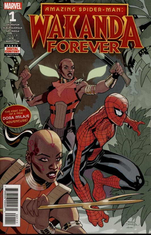 WAKANDA FOREVER AMAZING SPIDER-MAN #1 (OF 3)