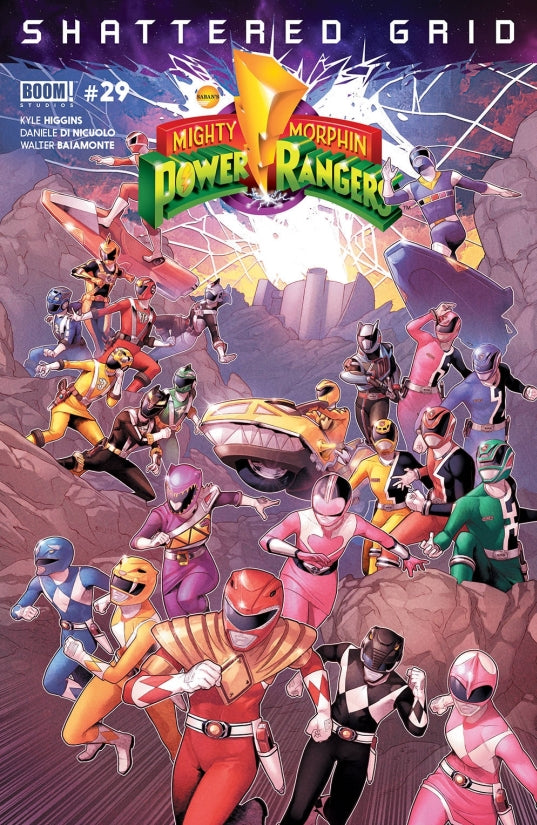 MIGHTY MORPHIN POWER RANGERS #29 MAIN SG