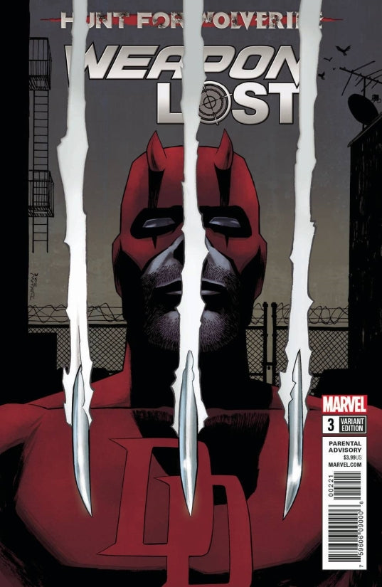 HUNT FOR WOLVERINE WEAPON LOST #3 (OF 4) SHALVEY VAR