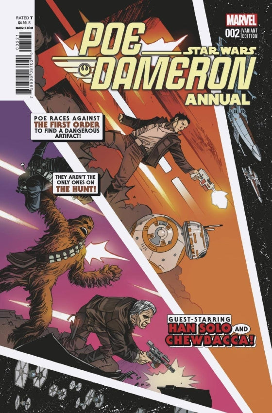 STAR WARS POE DAMERON ANNUAL #2 SHALVEY VAR