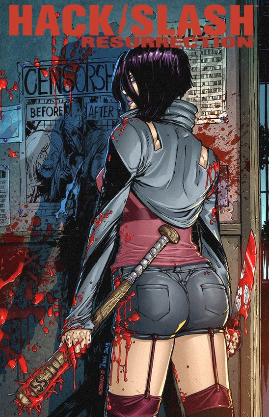 HACK SLASH RESURRECTION #12 CVR B LEISTER (MR)