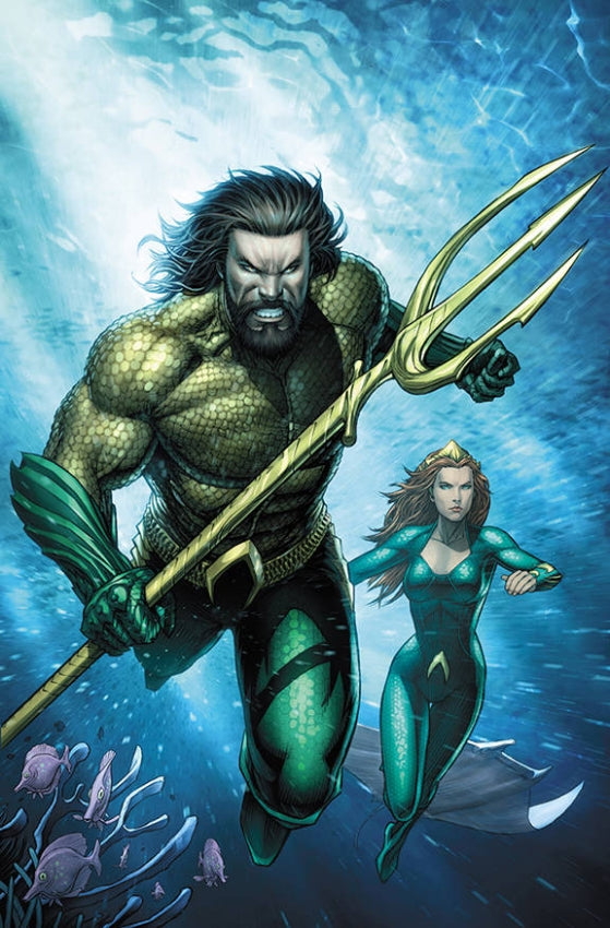 AQUAMAN JUSTICE LEAGUE DROWNED EARTH #1 VAR ED