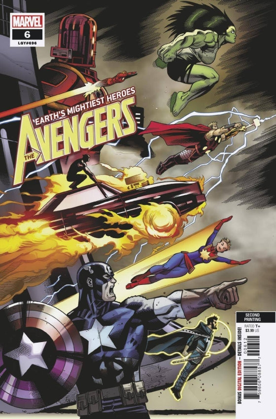 AVENGERS #6 2ND PTG MCGUINNESS VAR