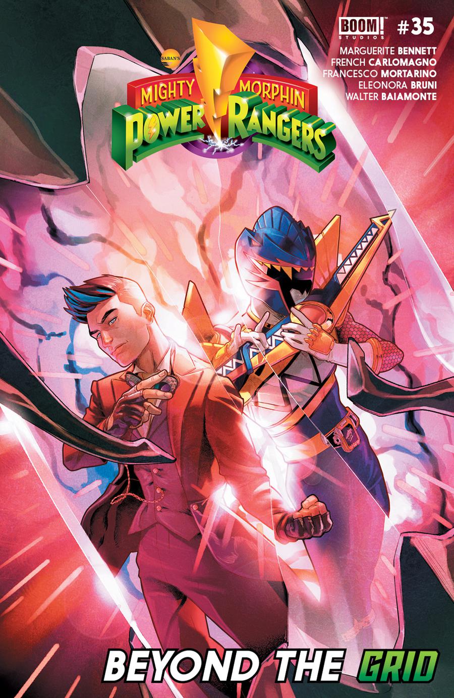 MIGHTY MORPHIN POWER RANGERS #35 MAIN SG