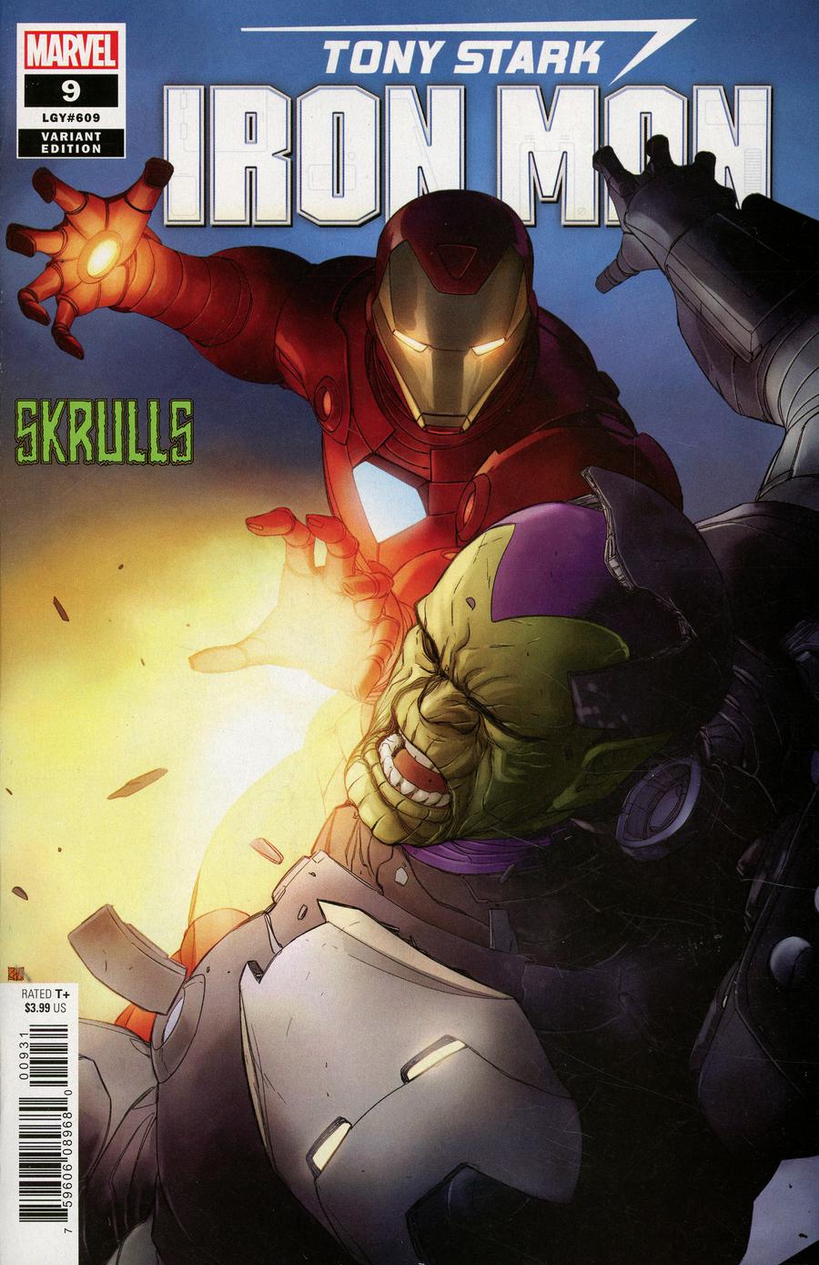 TONY STARK IRON MAN #09 PHAM SKRULLS VAR