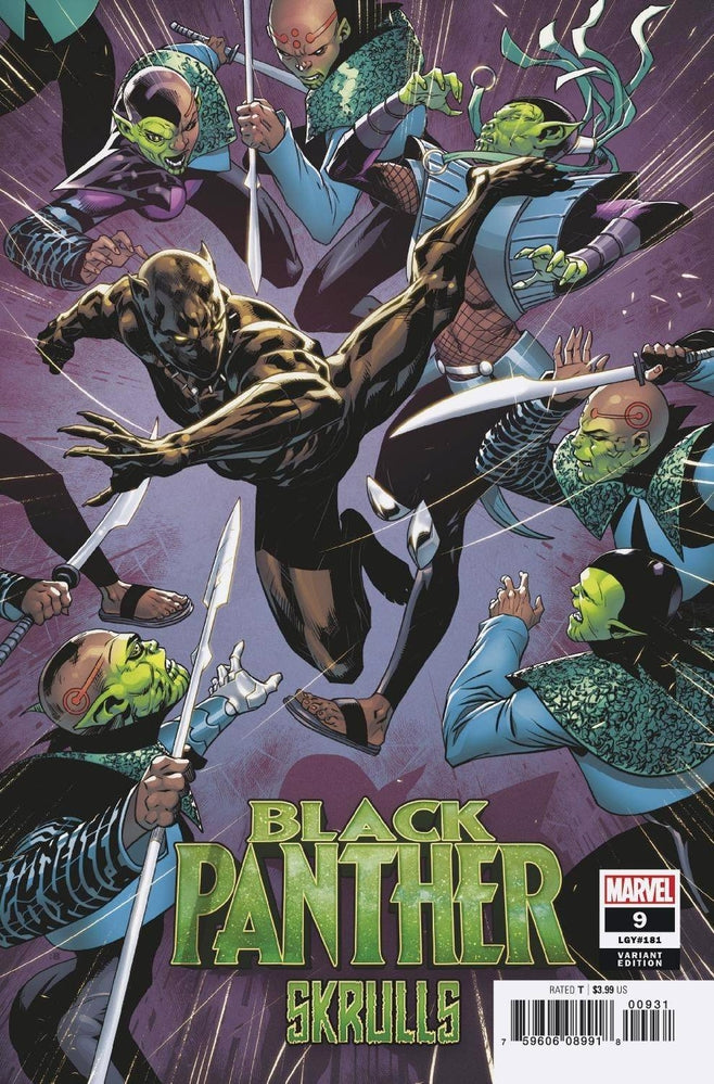 BLACK PANTHER (2018) #09 SKRULLS VAR