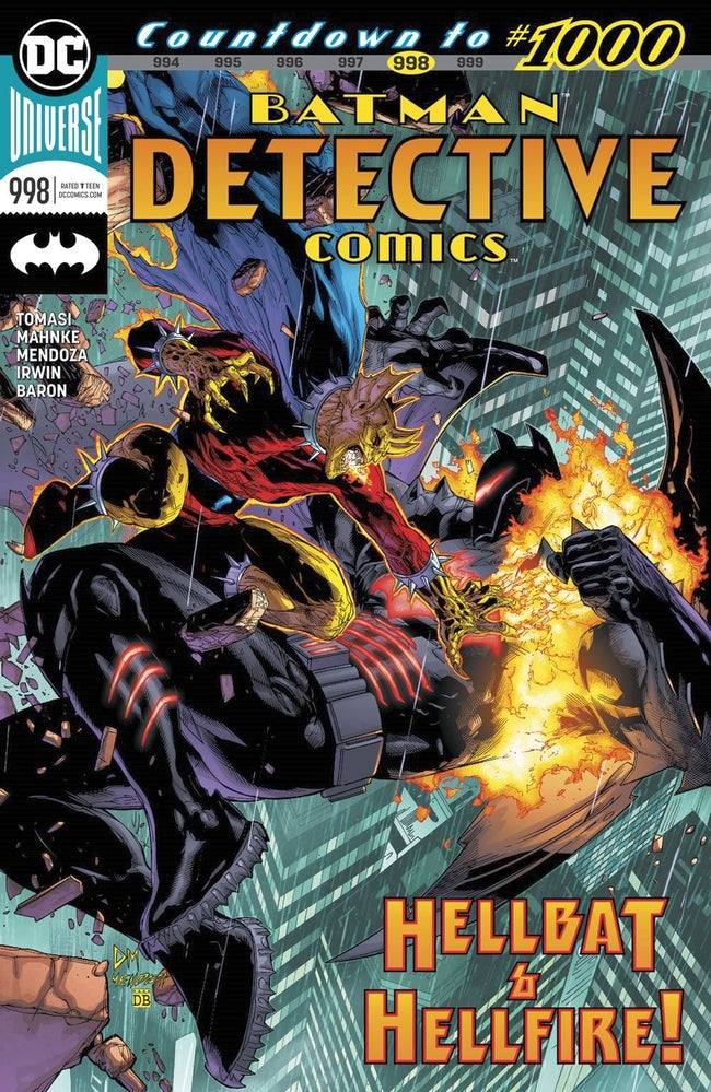 DETECTIVE COMICS #0998