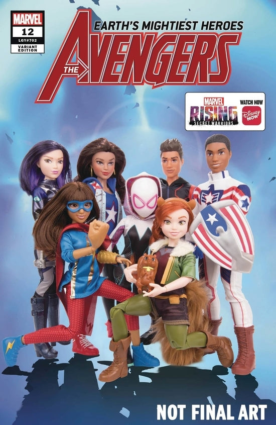 AVENGERS #12 MARVEL RISING ACTION DOLL HOMAGE VAR