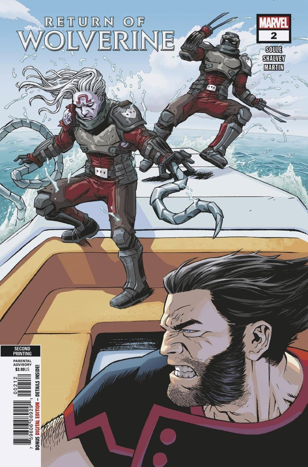 RETURN OF WOLVERINE #2 (OF 5) 2ND PTG SHALVEY VAR
