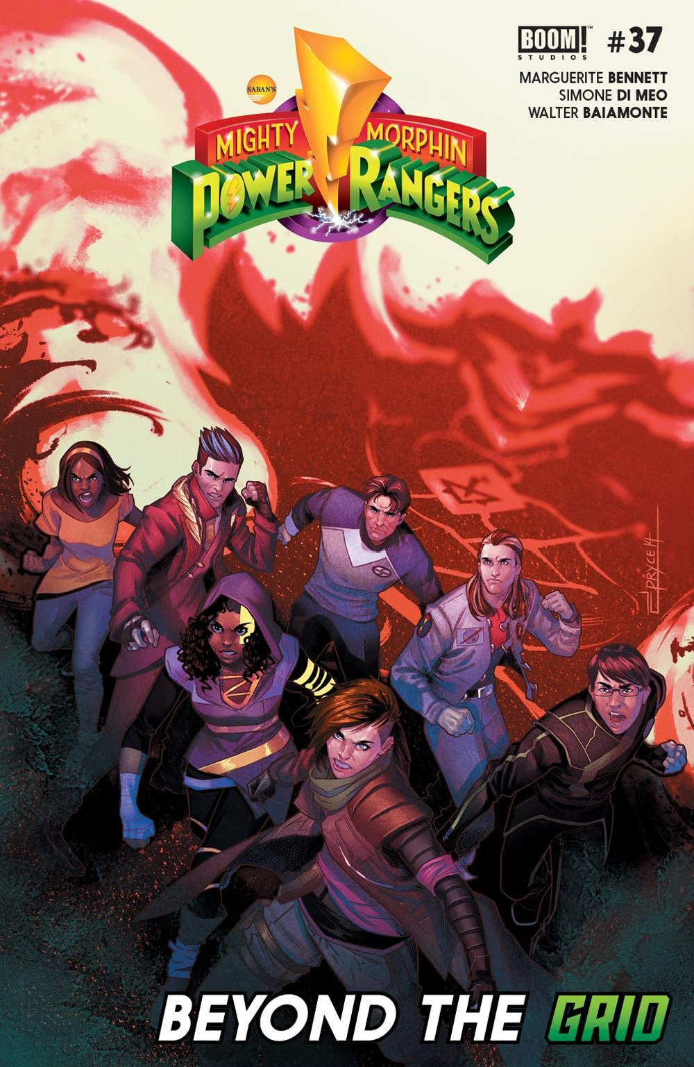 MIGHTY MORPHIN POWER RANGERS #37 MAIN