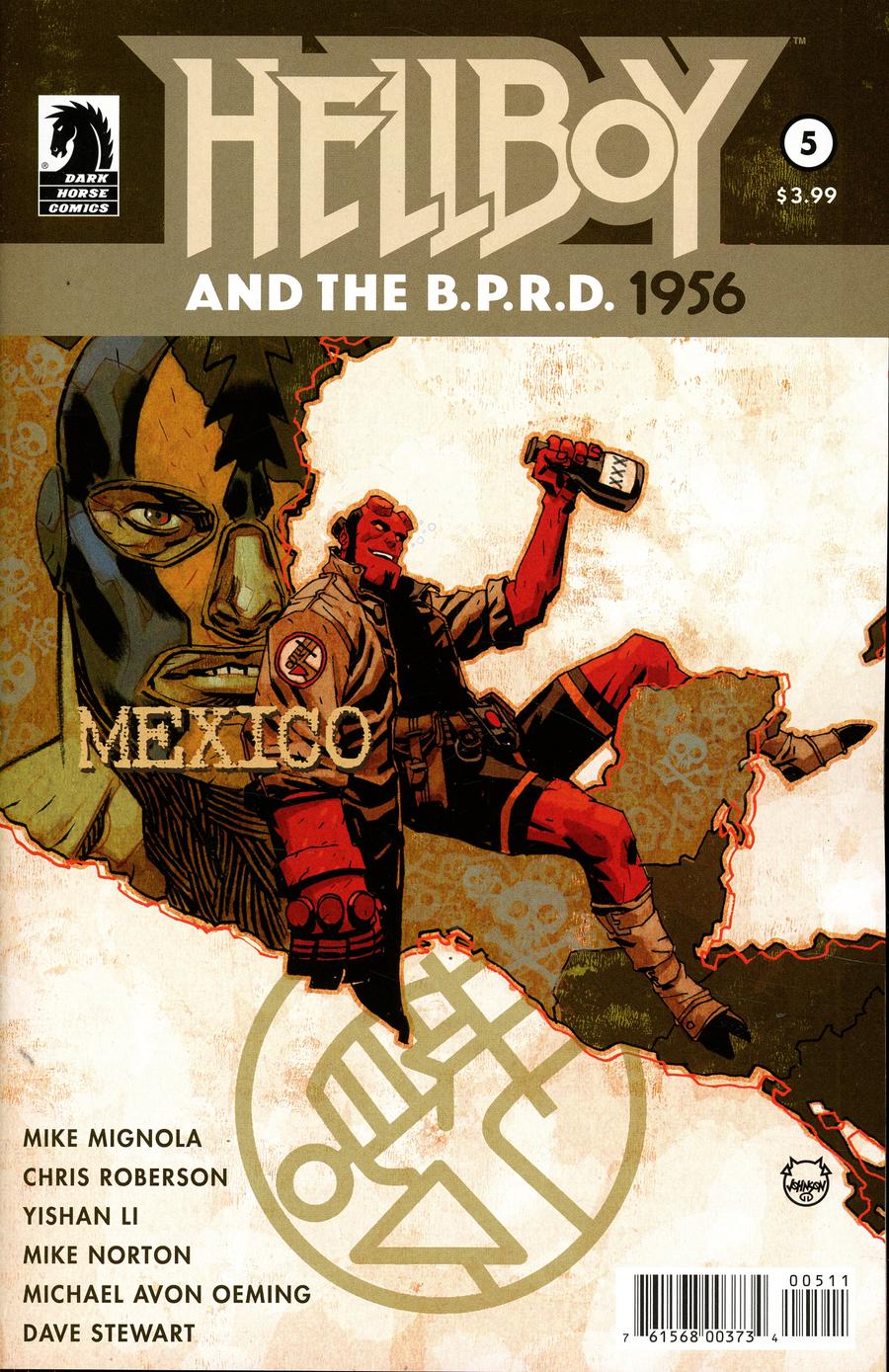 HELLBOY AND BPRD 1956 #5 (OF 5)