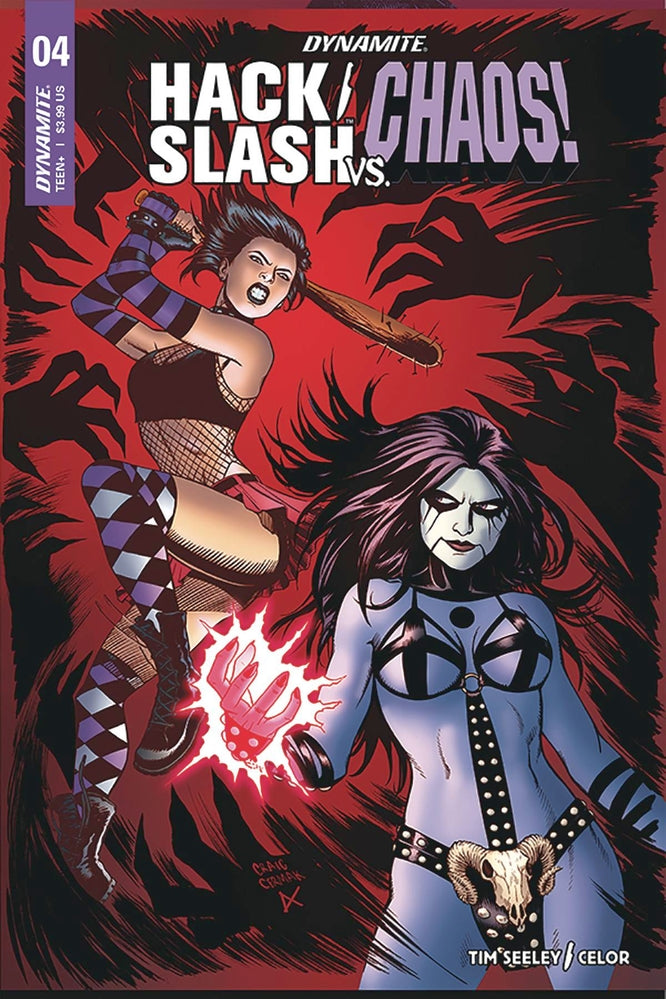 HACK SLASH VS CHAOS #4 CVR B CERMAK (MR)