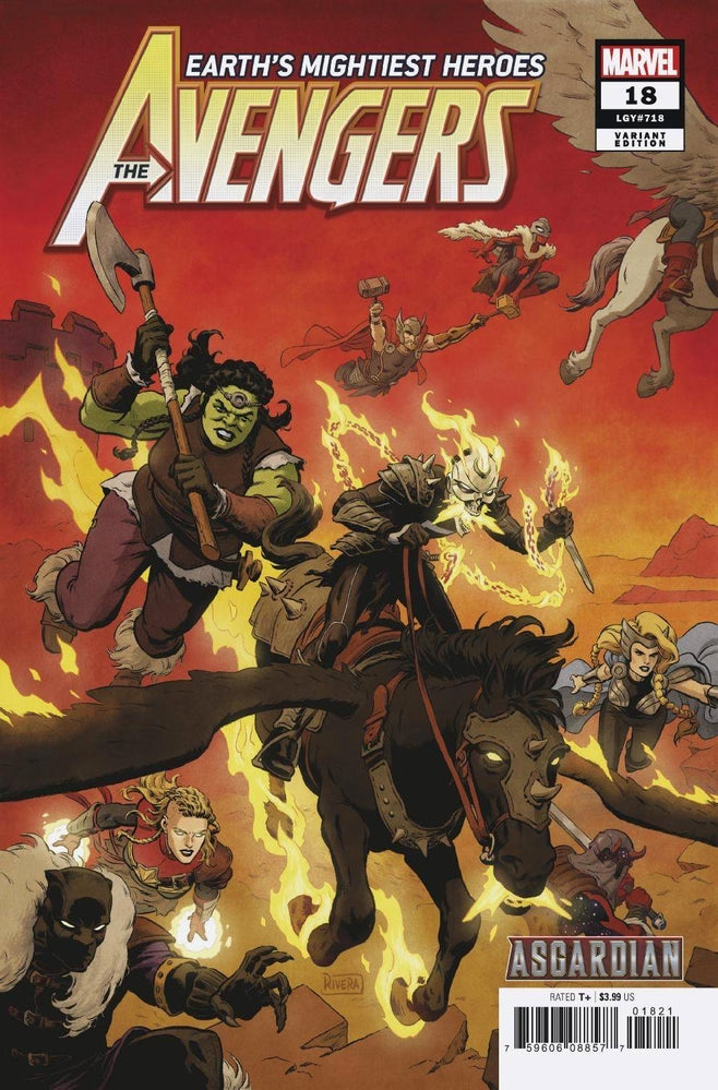 AVENGERS #18 RIVERA ASGARDIAN VAR