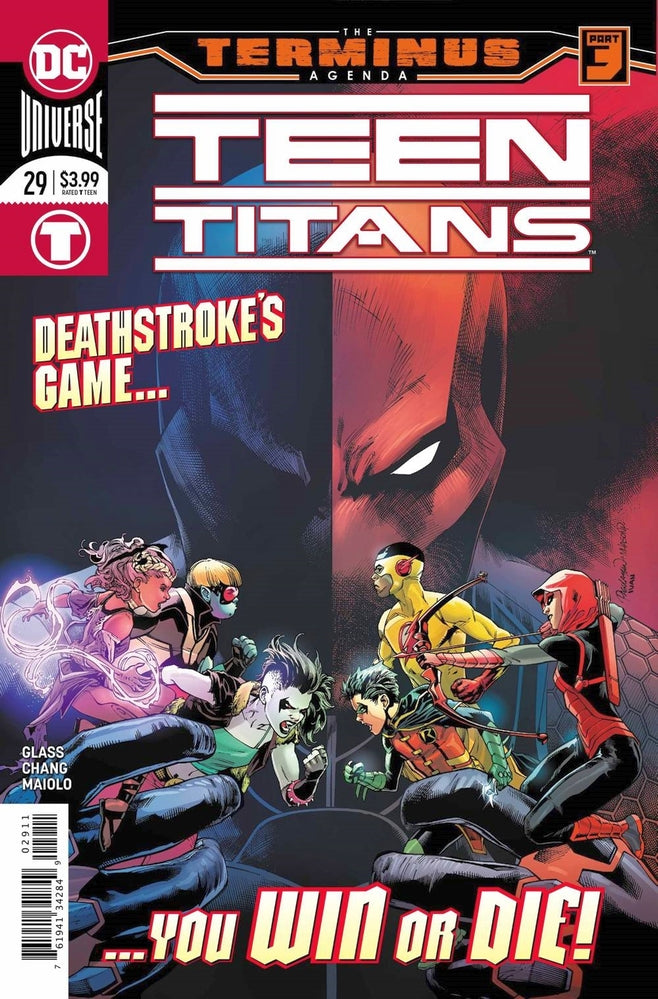 TEEN TITANS #29 TERMINUS AGENDA