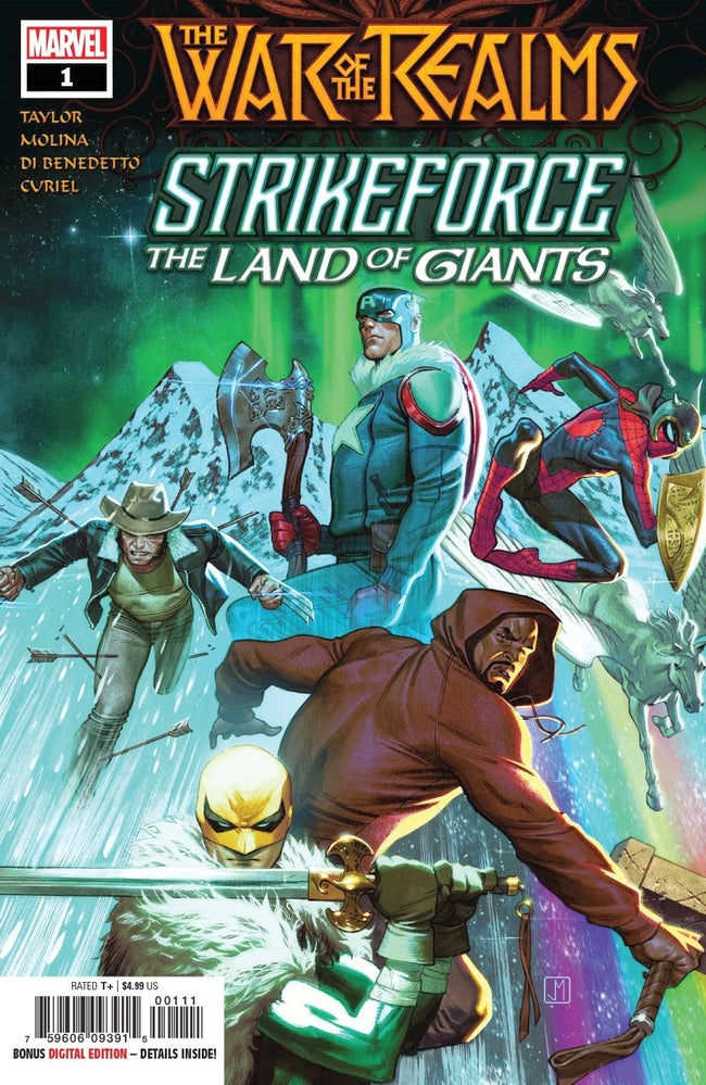 WAR OF REALMS STRIKEFORCE LAND OF GIANTS #1 #1