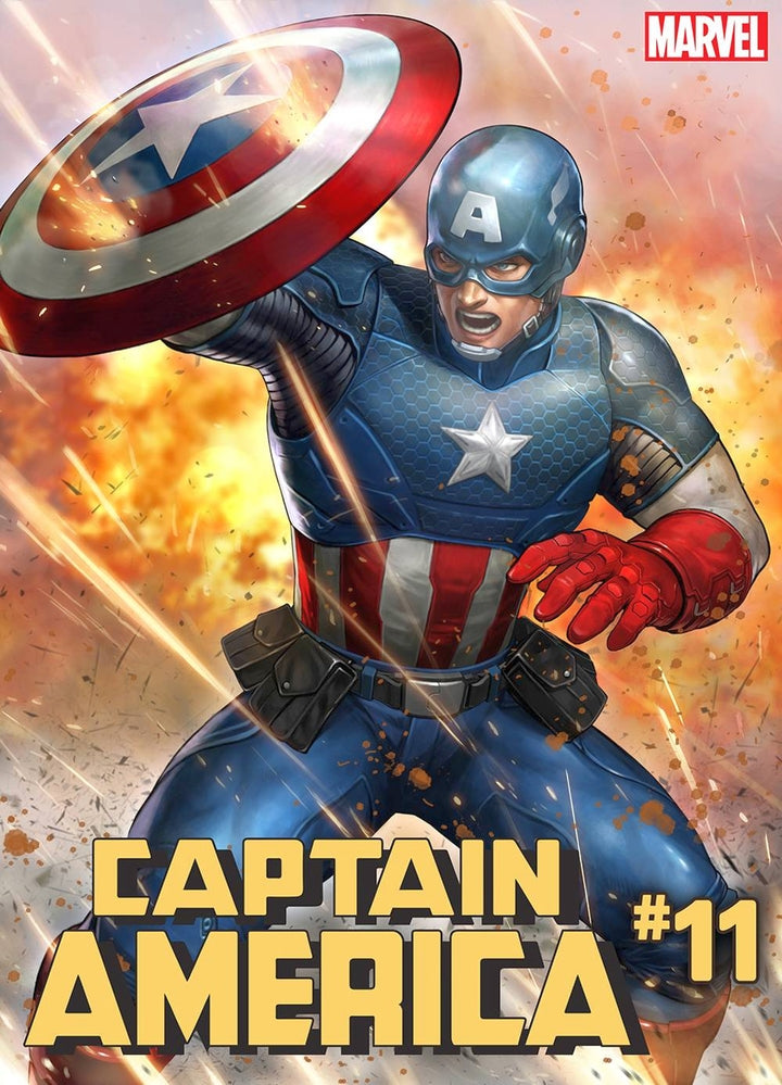 CAPTAIN AMERICA #11 YOON LEE MARVEL BATTLE LINES VAR