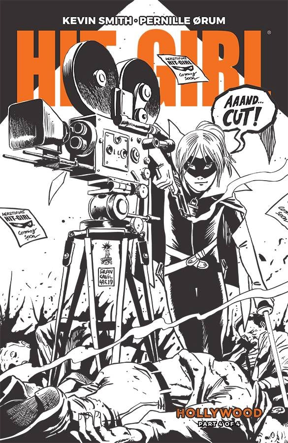 HIT-GIRL SEASON TWO #4 CVR B B&W FRANCAVILLA (MR)