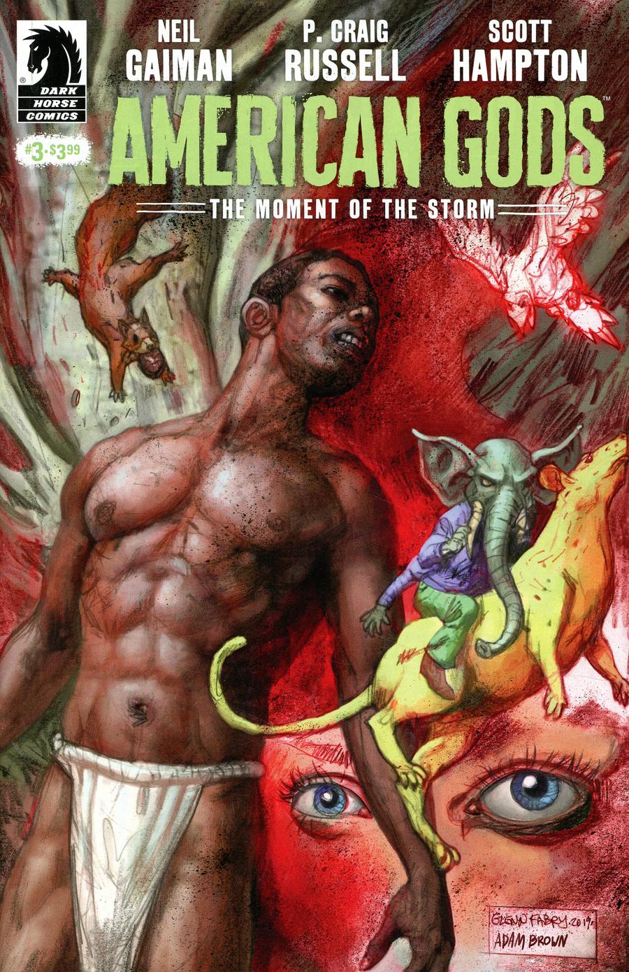 NEIL GAIMAN AMERICAN GODS MOMENT OF STORM #3 CVR A FABRY (MR