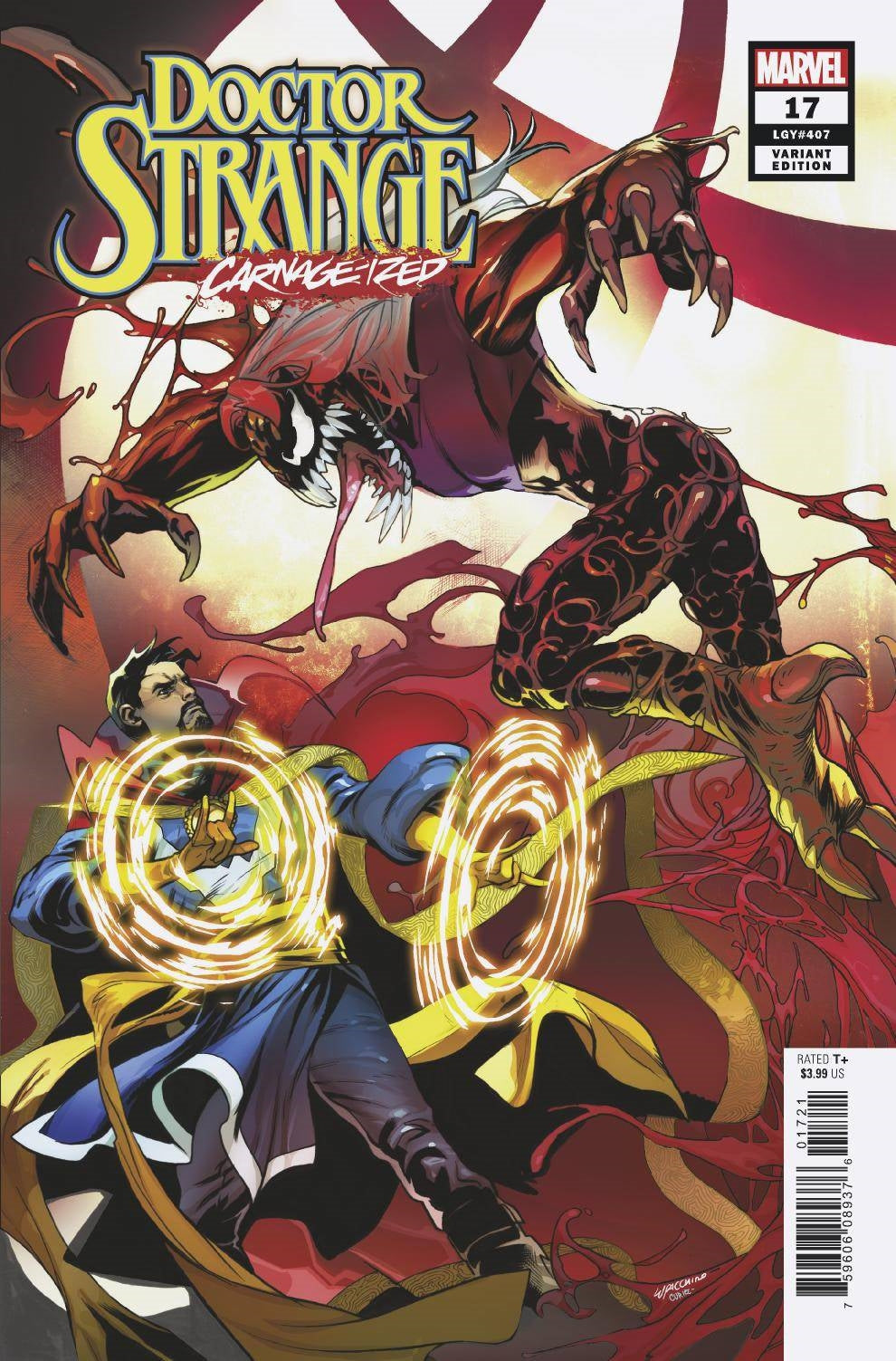 DOCTOR STRANGE (2018) #17 LUPACCHINO CARNAGE-IZED VAR