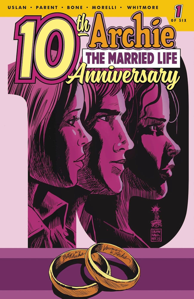 ARCHIE MARRIED LIFE 10 YEARS LATER #1 CVR C FRANCAVILLA