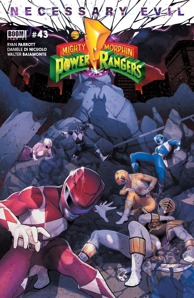 MIGHTY MORPHIN POWER RANGERS #43 CVR A CAMPBELL