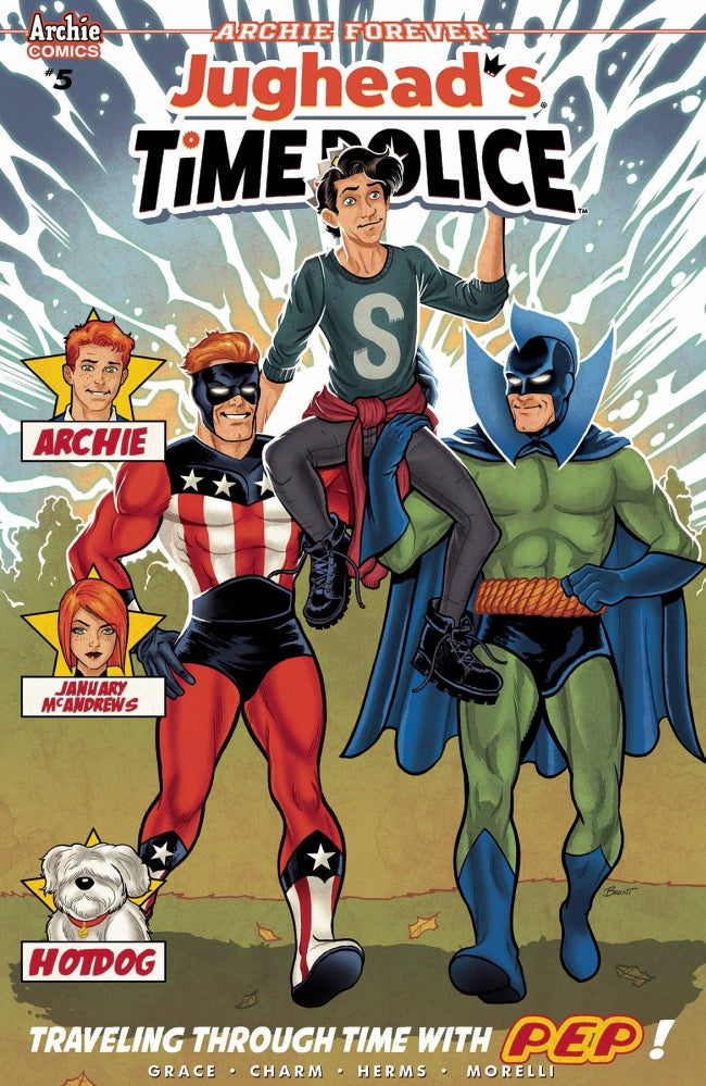 JUGHEAD TIME POLICE #5 (OF 5) CVR B SCHOONOVER