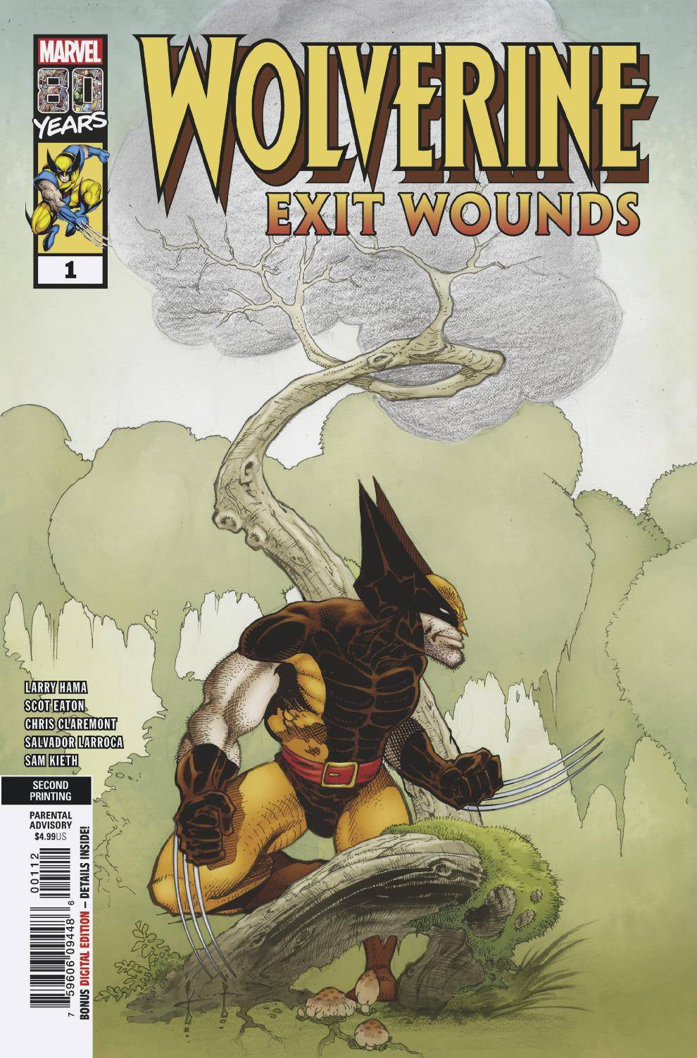 WOLVERINE EXIT WOUNDS #1 2ND PTG KEITH VAR