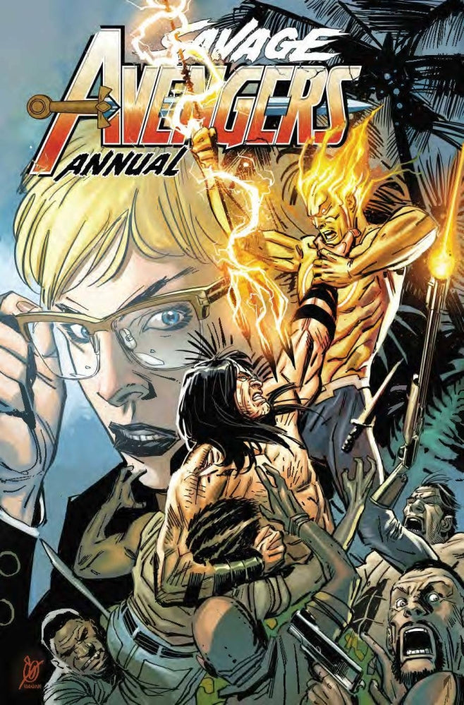 SAVAGE AVENGERS ANNUAL #1 GARNEY VAR