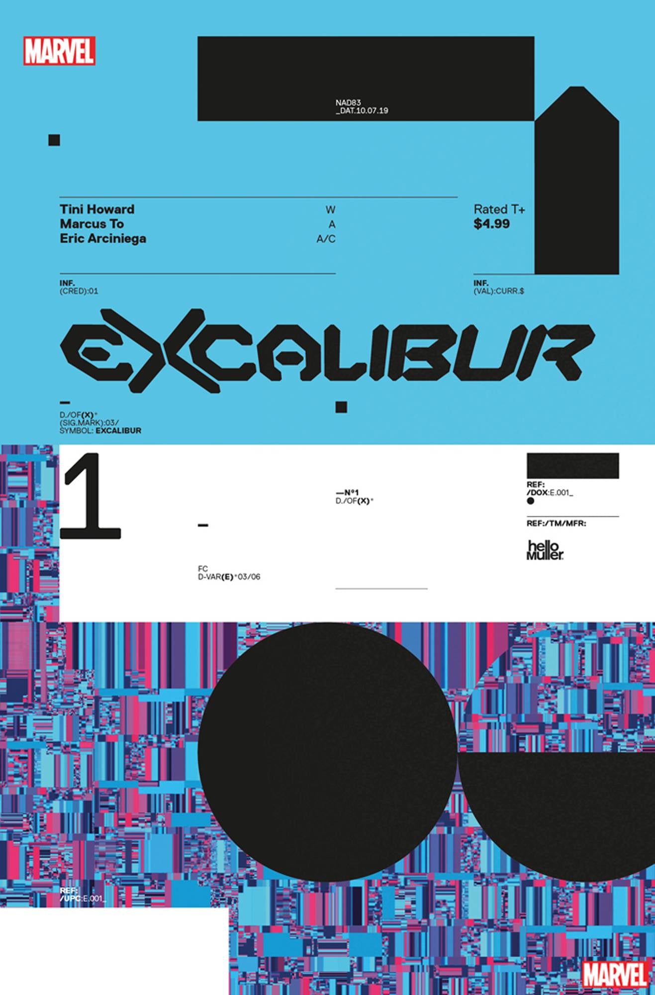 EXCALIBUR #1 MULLER DESIGN VAR