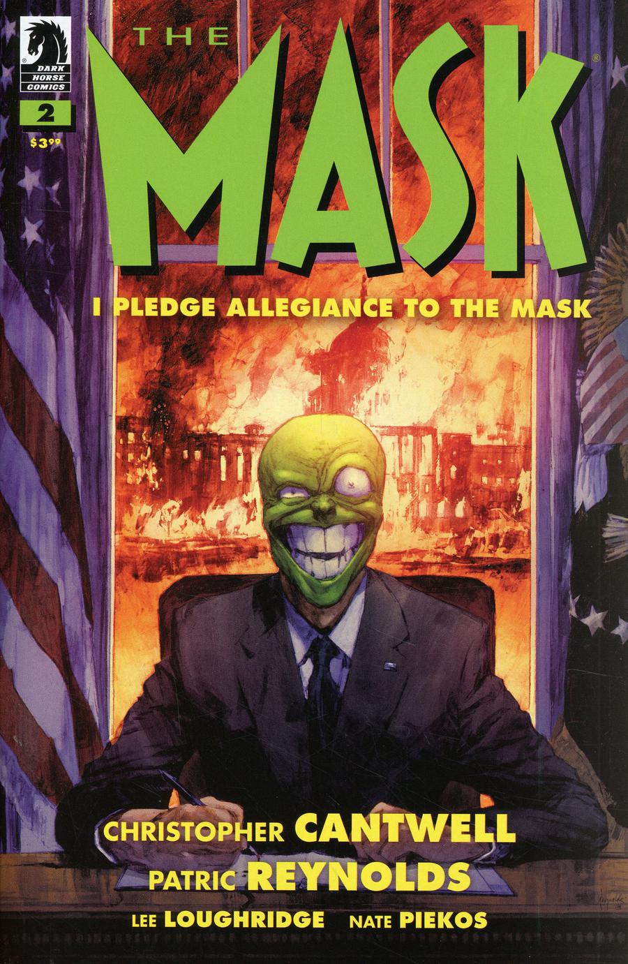 MASK I PLEDGE ALLEGIANCE TO THE MASK #2 (OF 4) CVR A REYNOLD