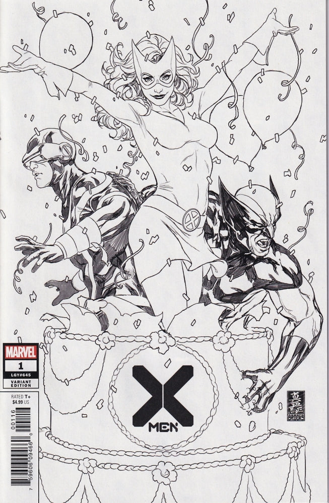 X-MEN (2019) #01 BROOKS PARTY SKETCH