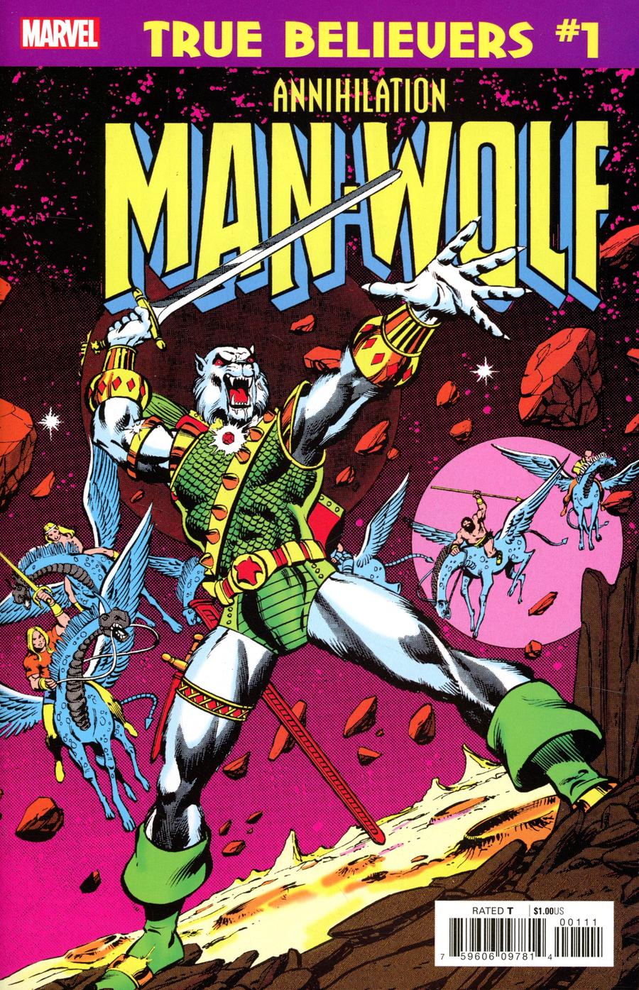 TRUE BELIEVERS ANNIHILATION MAN-WOLF IN SPACE #1