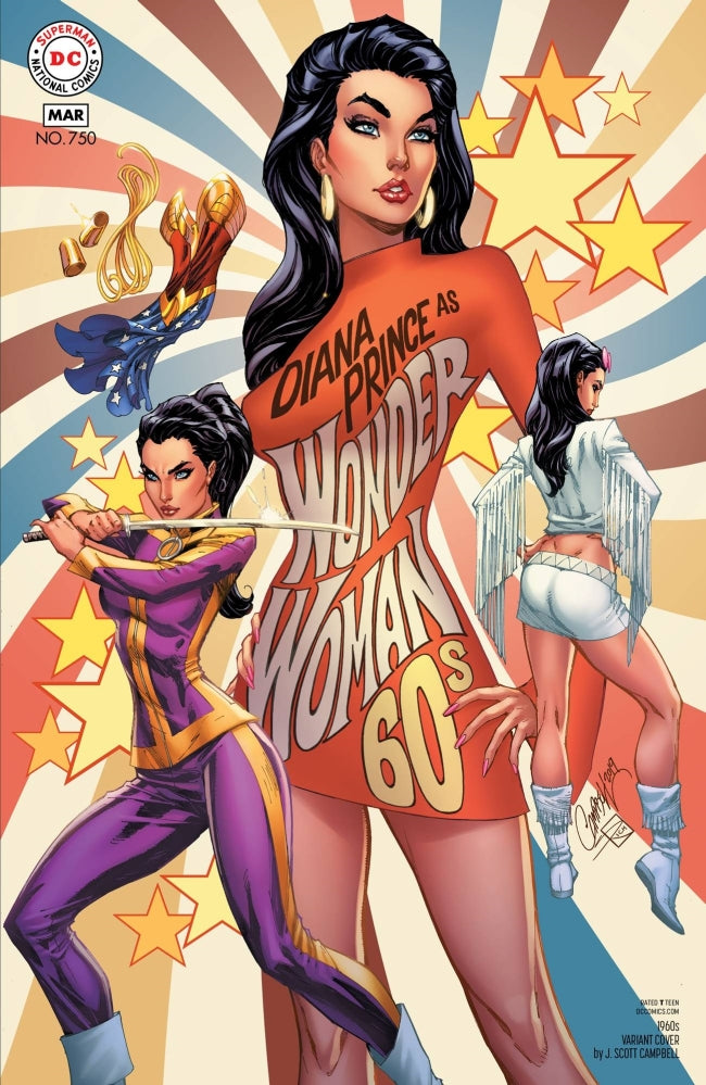 WONDER WOMAN (2016) #750 1960S VAR ED (NOTE PRICE)