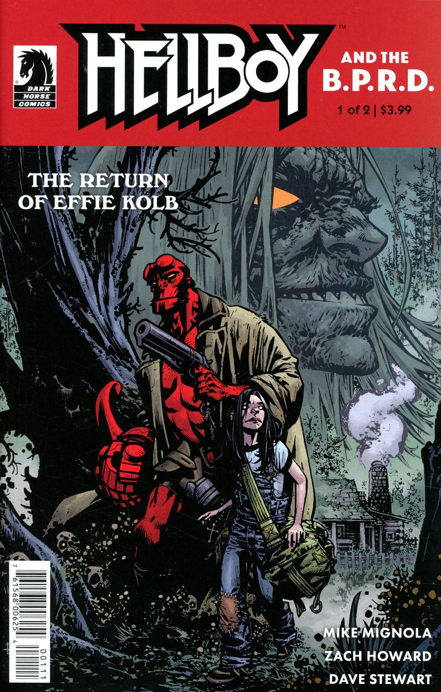 HELLBOY & BPRD RETURN OF EFFIE KOLB #1 (OF 2) CVR A HOWARD